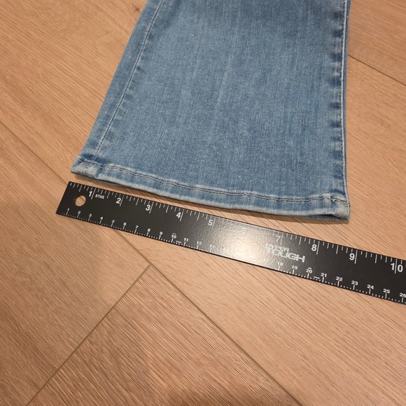 Frame Le Crop Mini Boot Jeans Clearwater Blue High Rise LCMB630 Size 25 - Picture 10 of 12